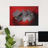 cubes poster (Heimbüro)