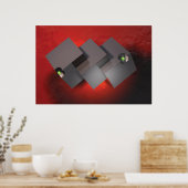 cubes poster (Küche)