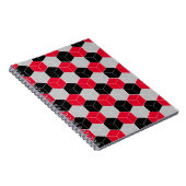 Cubic 3d-Muster Notizblock (Rechte Seite)