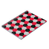Cubic 3d-Muster Notizblock (Linke Seite)