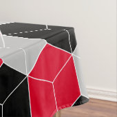 Cubic 3d-Muster Tischdecke (Beispiel)