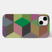 Cubic Case-Mate iPhone Hülle (Rückseite (Horizontal))