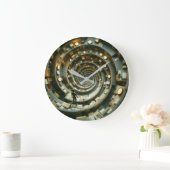 Cubicle Descent of Deadlines Wall Clock Große Wanduhr (Zuhause)