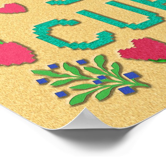 Cubicle Sweet Cubicle Print Poster (Ecke)