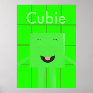 Cubie Cubester Poster