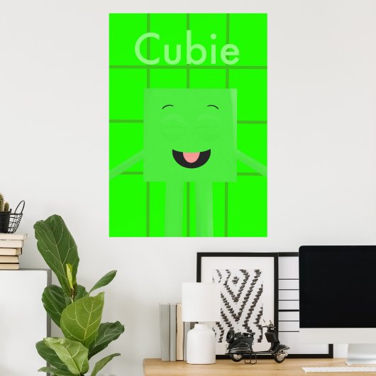 Cubie Cubester Poster (Heimbüro)