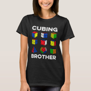 Cubing Brother Speedcubing Speedlöser Cuber T-Shirt