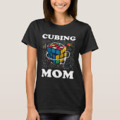 Cubing Mama Speed Cubing Math T-Shirt (Vorderseite)