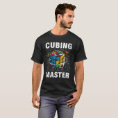 Cubing Master Funny Speed Cubing T Shirt (Vorne ganz)