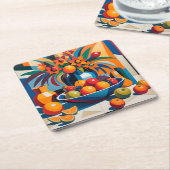 Cubism Fruchtbowl Blume Untersetzer Set (angewinkelt)