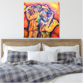 Cubism Musicians Portrait Leinwanddruck (Insitu (Schlafzimmer))