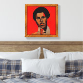 Cubism Style African Man Canvas Print Leinwanddruck (Insitu (Schlafzimmer))