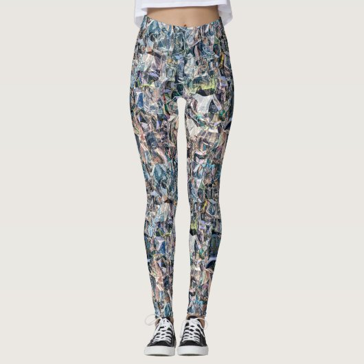 Cubism Warp Leggings (Vorderseite)