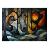 Cubismo: Bosque Enigmático Poster (Vorderseite)