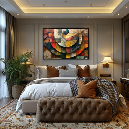 Cubismo: Danza de Colores y Formas Poster