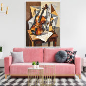 Cubismo Leinwanddruck (Insitu (Wohnzimmer))