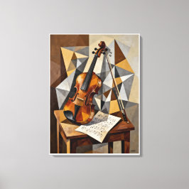 Cubismo Leinwanddruck