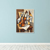 Cubismo Leinwanddruck (Insitu (Holzboden))