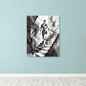 Cubismo Leinwanddruck (Insitu (Holzboden))