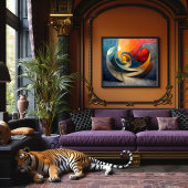 Cubismo: Mar de Hormigón Poster