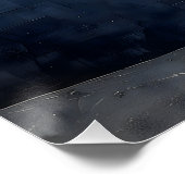 Cubismo: Mar de Hormigón Poster (Ecke)