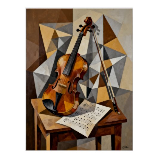 Cubismo Poster (Vorderseite)