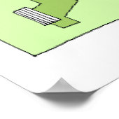 Cubismus & Cartooning Mix Funny Poster selten (Ecke)