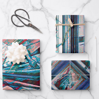 Cubist Art Deco Belly Dancer Geschenkpapier Set