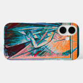Cubist Art Deco Bly Dancer Case-Mate iPhone Hülle (Rückseite (Horizontal))