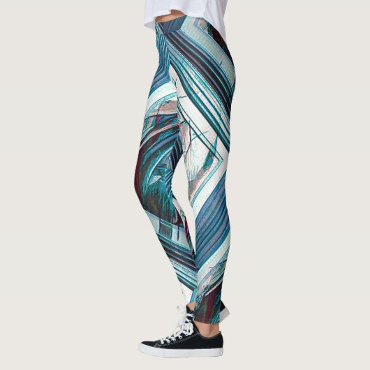 Cubist Art Deco Bly Dancer Leggings (Links)