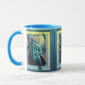 Cubist Art Deco Bly Dancer Tasse (Links)