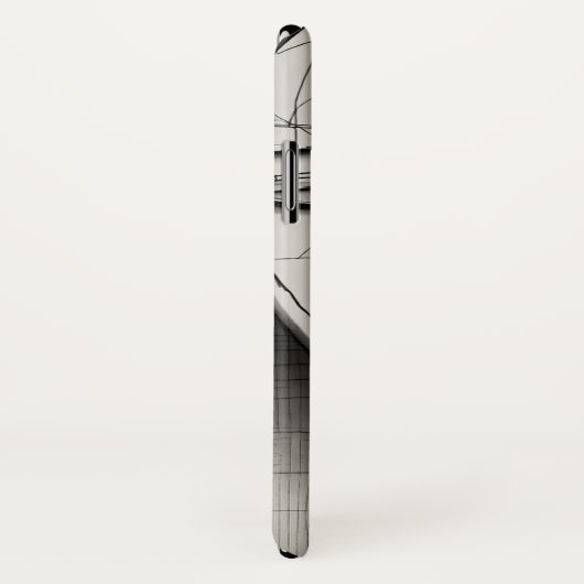 Cubist Art iPhone X Case - Einzigartiges abstrakte (Hinten/Rechts)