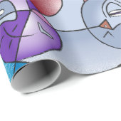 Cubist Cats - The Mininos Geschenkpapier (Rolleneckpunkt)