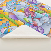 Cubist Cats - The Mininos Sherpadecke (3/4)