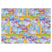 Cubist Cats - The Mininos Tischdecke (Vorderseite (Horizontal))