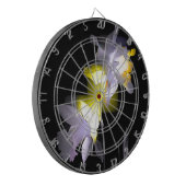 Cubist Daffodils Dartscheibe (Vorderseite Links)