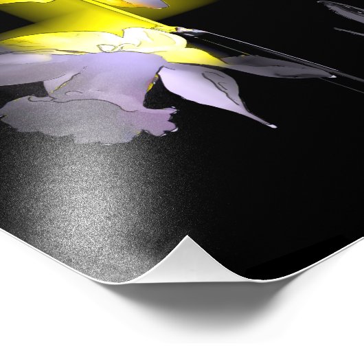 Cubist Daffodils Fotodruck (Ecke)