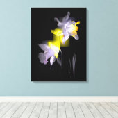 Cubist Daffodils Leinwanddruck (Insitu (Holzboden))