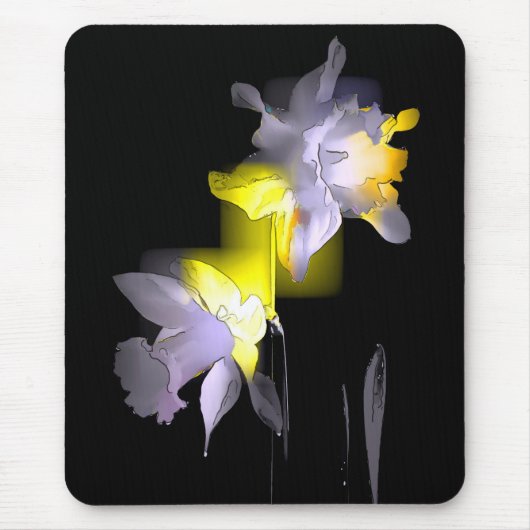 Cubist Daffodils Mousepad (Vorne)