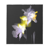 Cubist Daffodils Notizblock (Vorderseite)