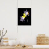 Cubist Daffodils Poster (Küche)