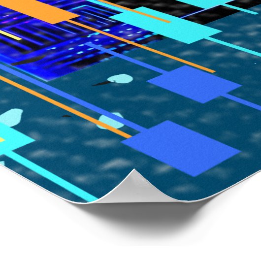 Cubist Data Poster (Ecke)