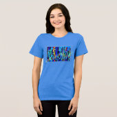 Cubist Data Tri-Blend Shirt (Vorderseite voll)