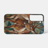 Cubist Style Reindeer Phone Case - Samsung Galaxy Hülle (Rückseite (Horizontal))