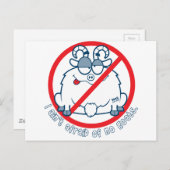 Cubs chicago Ziege Shirt Postkarte (Vorne/Hinten)