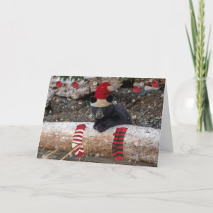 Cubs erste Weihnachtsfeier Karte