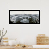 Cubs Giants Baseball Foto 1908 Poster (Küche)