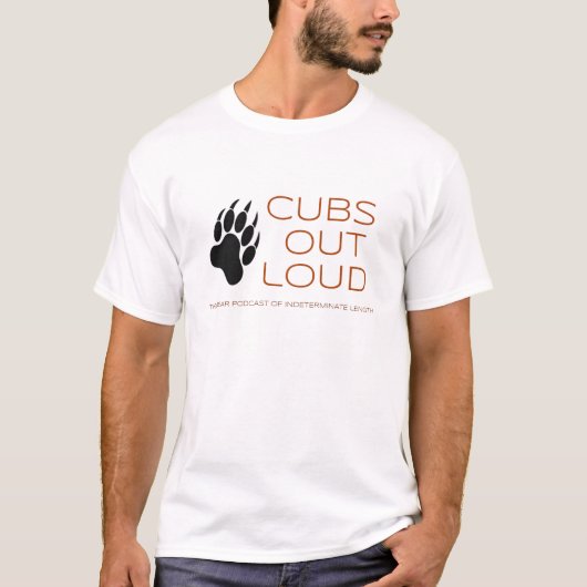 CUBs lauter T - Shirt heraus Logo-V2 (Vorderseite)