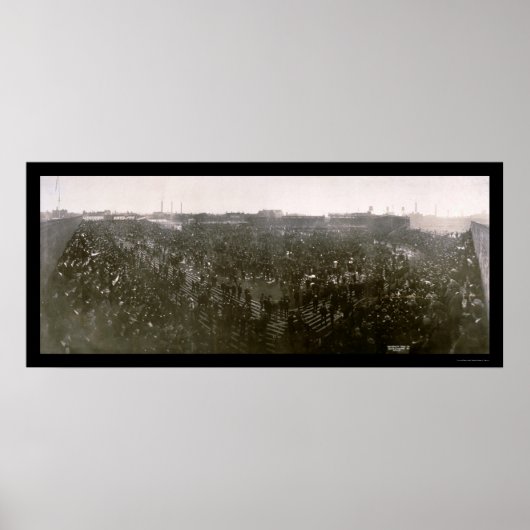 Cubs Sox Serie Foto 1906 Poster (Vorne)