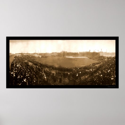 Cubs Sox World Series Foto 1906 Poster (Vorne)